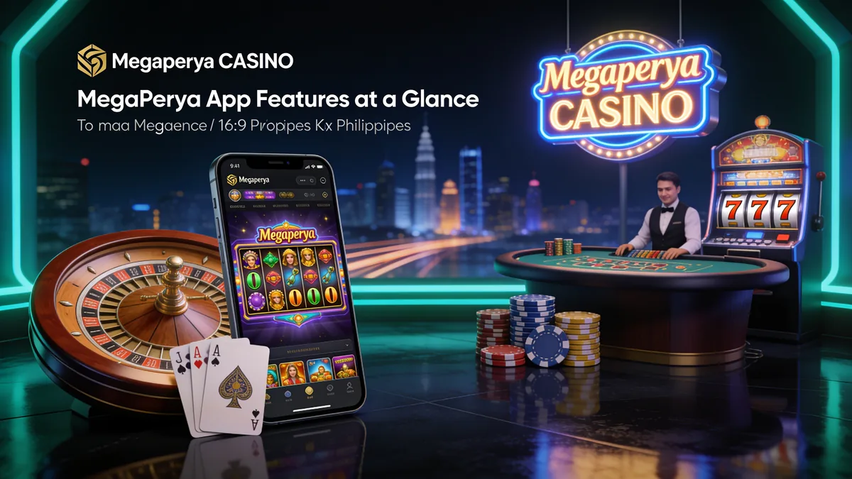 MegaPerya App Features at a Glance: megaperya guide for players in the Philippines